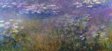 Panel derecho Agapanthus Claude Monet Impresionismo Flores Pinturas al óleo
